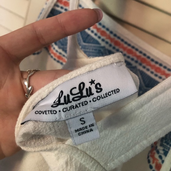 Lulu’s patterned border top - Picture 4 of 4